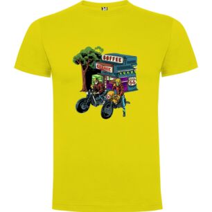 Zombie Cafe Racer Duo Tshirt