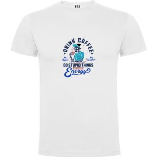 Zombie Java Jolt Tshirt σε χρώμα Λευκό XXLarge
